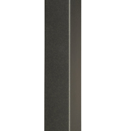 Pergola, vandeniui atspari pavėsinė, 3 x 3 m, kiemo stogelis su stumdomu stogu, apsauga nuo UV spindulių, metalinė, juoda ir pilka