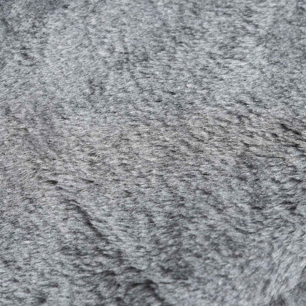 Šunų rampa augintinių laiptams, 4 pakopų, su nuimamu dangčiu, katėms, medžio drožlių plokštė, pliušinis, pilka, 60 x 35 x 44 cm