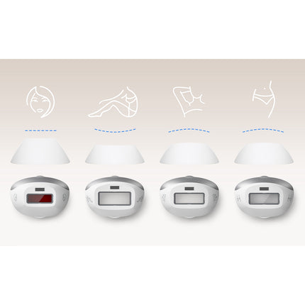 Philips Lumea IPL 9000 Series SenseIQ Hair Removal, 4 Attachments, Silver