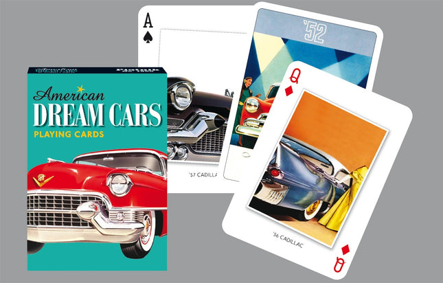 Piatnik žaidimo kortos American Dreamcars