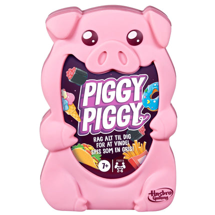 Kortų žaidimas „Pig Piggy“ vaikams, suomiška ir švediška versijos