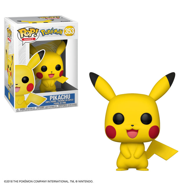 Pikachu Funko Pop! vinilo figūrėlė - kolekcinis žaislas, 4 colių