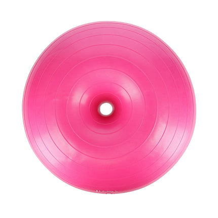 Rožinis gimnastikos spurgos kamuolys - patvarus, 65 cm