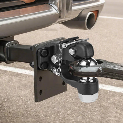 Pintle Hook Hitch, 20,000 lb, 2-Inch Ball, Mount Kit