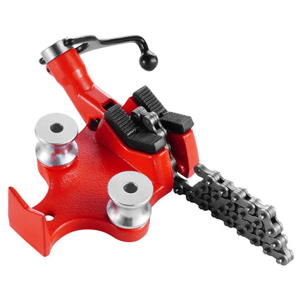 Pipe Chain Vise, 1/8–5 in Capacity, 2x2 Hitch Mount