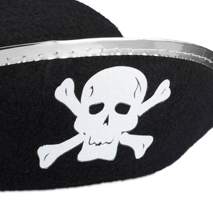 Piratų kepurės, 4 vnt. pakuotėje