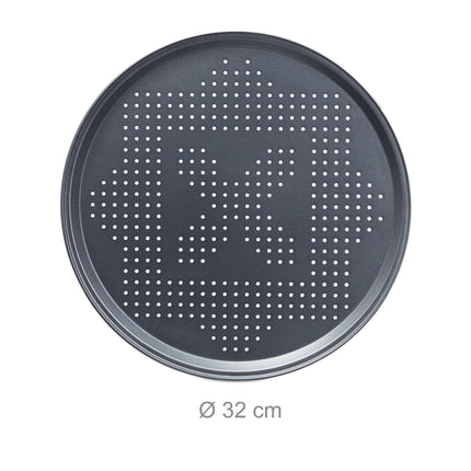 Pizza plate set of 4 with stand