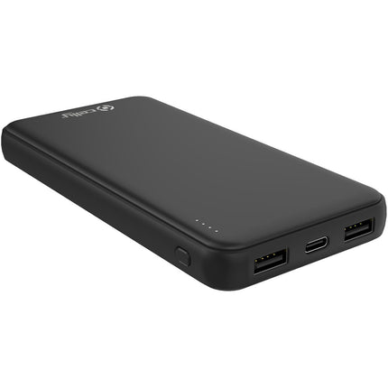 Planet Powerbank 10,000 mAh from 100% recycled plastic Black