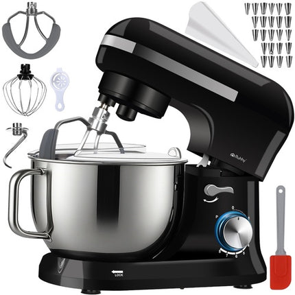 Planetarinis maisto smulkintuvas, 1000 W, 4,5 l dubuo, juodas