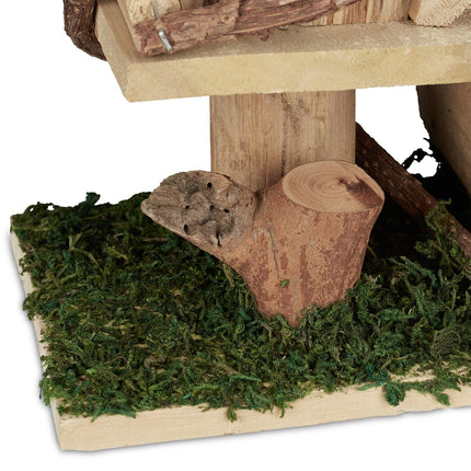 Planter with Bird House