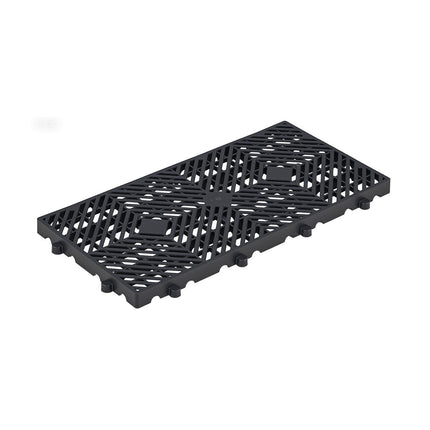 Plastic Pallets, 6-Pack HDPE Grid, 600x300x30 mm, Black