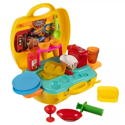 Plastiko masė Kruzzel 23202 lagamine