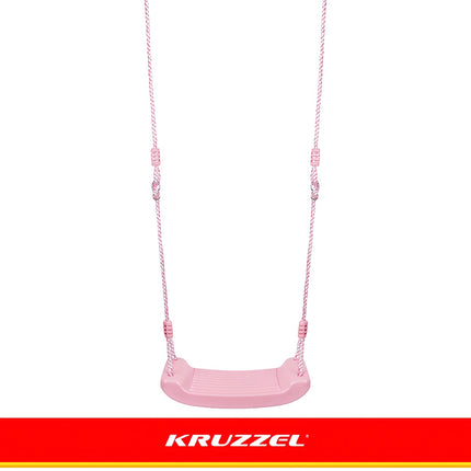 Plastikinės sūpynės - rožinės 25445