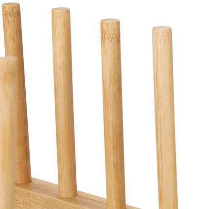 Plate rack bamboo