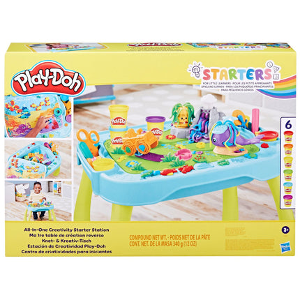 „Play-Doh“ žaislų rinkinys 2 viename kūrybiškumo pradinė stotelė
