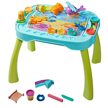 „Play-Doh“ žaislų rinkinys 2 viename kūrybiškumo pradinė stotelė