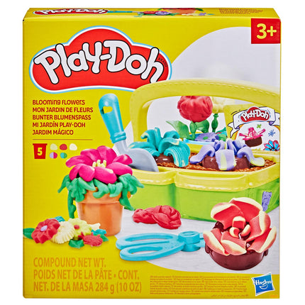 „Play-Doh“ žaislų rinkinys su žydinčiomis gėlėmis ir kūrybiniais įrankiais