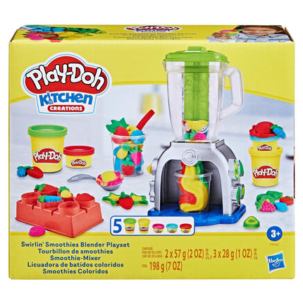 „Play-Doh“ žaislų rinkinys su „Swirlin' Smoothies“ trintuvu ir priedais