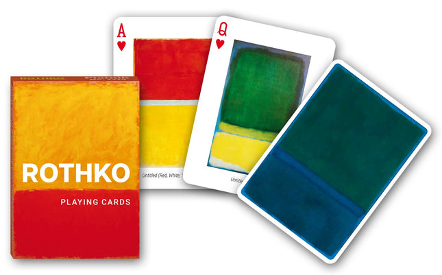 Žaidimo kortos, Rothko dizainas, standartinio dydžio
