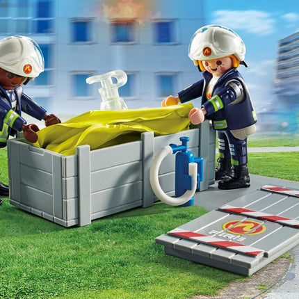 Playmobil Action Heroes ugniagesys su oro pagalve, 71465