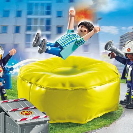 Playmobil Action Heroes ugniagesys su oro pagalve, 71465