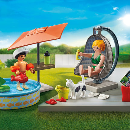 Playmobil City Life vandens purslų pramogos sode 71476