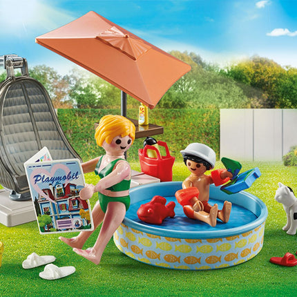 Playmobil City Life vandens purslų pramogos sode 71476