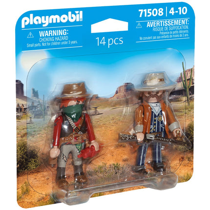 „Playmobil“ dviejų pakopų rinkinys „Bandit and Sheriff“, 71508