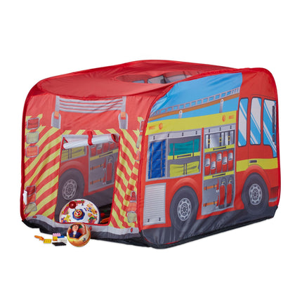 Play tent fire brigade for children