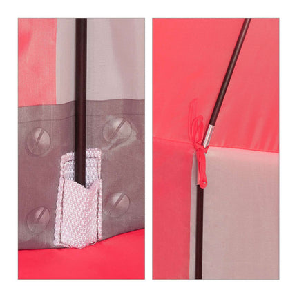 Play tent with rocket shape