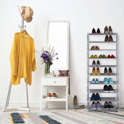 Batų lentynų įjungimo sistema, 10 lygių
