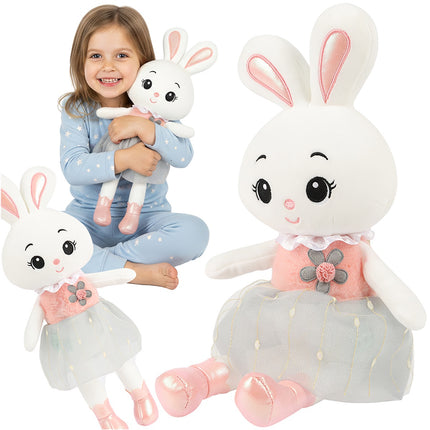 Pliušinis zuikutis, 45 cm - minkštas žaislas vaikams