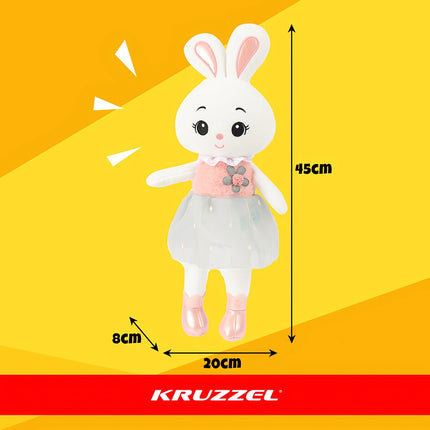 Pliušinis zuikutis, 45 cm - minkštas žaislas vaikams