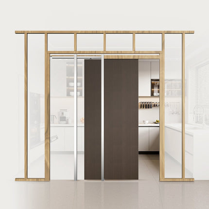 Pocket Door Frame Kit, 24-36 in x 80 in, Soft Close