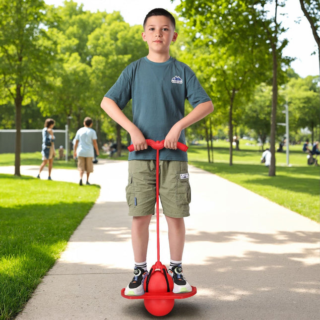 „Pogo Ball Stick“ vaikams - šokinėjimo žaislas lauke su rankenomis