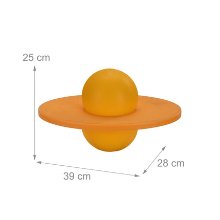 Pogo kamuolys vaikams, iki 100 kg, neslystantis pagrindas
