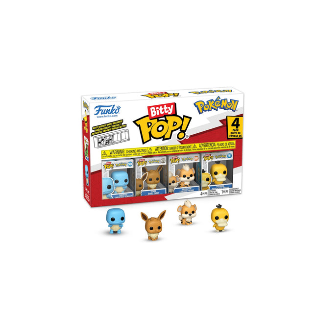 Pokemon Funko Bitty POP! figūrėlių rinkinys - kolekciniai žaislai