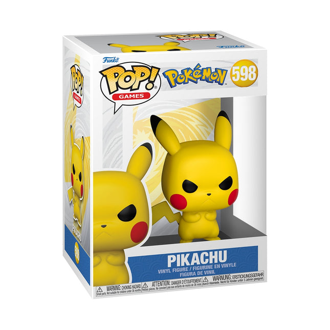 Pokemon Grumpy Pikachu Funko Pop! vinilo figūrėlė, kolekcinis žaislas
