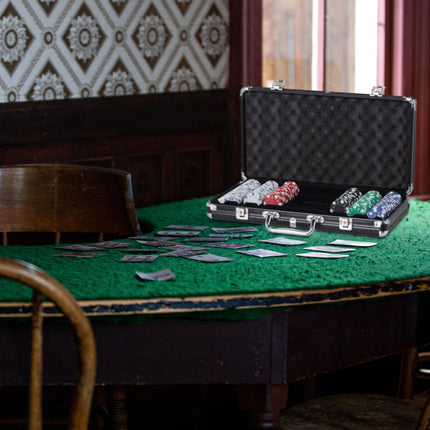 Pokerio krepšys su 300 žetonų