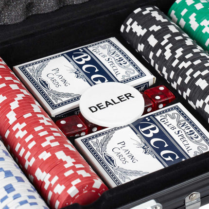 Pokerio krepšys su 300 žetonų