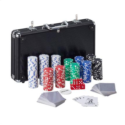 Pokerio krepšys su 300 žetonų