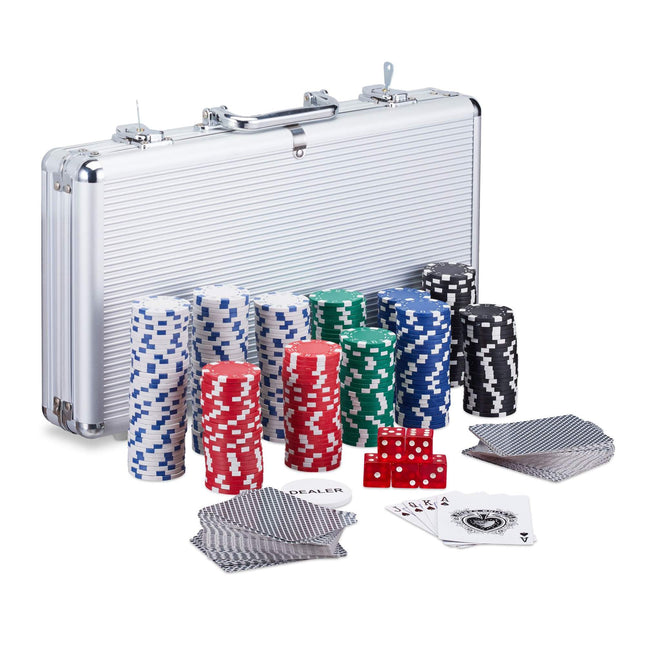 Pokerio krepšys su 300 žetonų