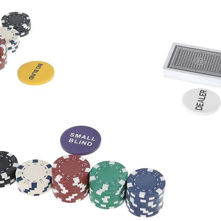 Pokeris - 300 žetonų rinkinys aukštos kokybės lagamine