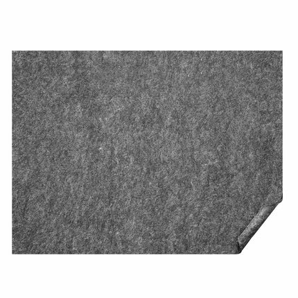 Polyester Felt Rug Pad 9 x 12, 1/2 in Thick, Gray
