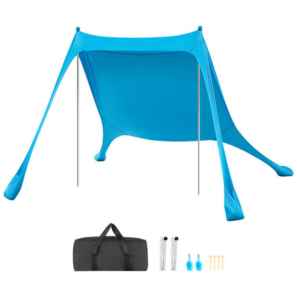 Pop-Up Beach Canopy Tent, UPF50+, 2.3 x 2.3 m