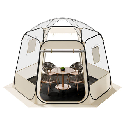 Pop-Up Bubble Tent 3.05 x 2.75 m, Waterproof, UV-Resistant