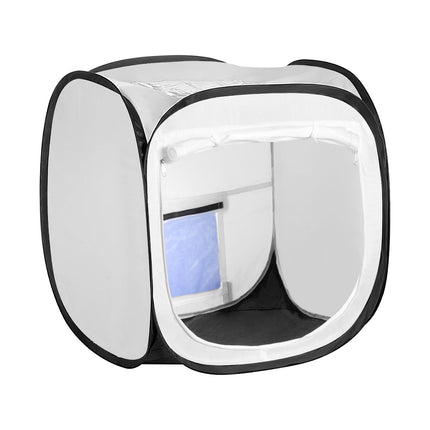 Pop-Up Spray Paint Booth Tent, 40.5 x 40.5 x 43cm, Mesh Door