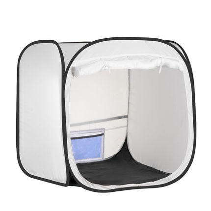 Pop-Up Spray Paint Booth Tent, Mesh Door, 72 x 72.5 x 75 cm