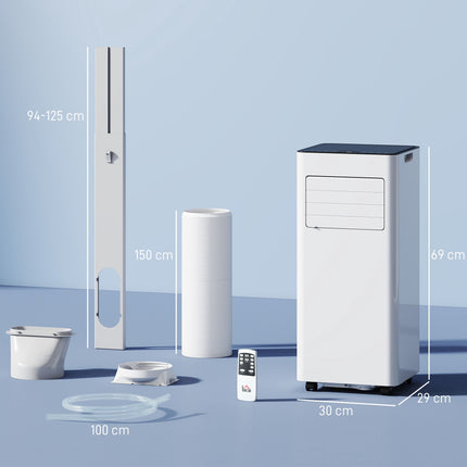 Nešiojamas oro kondicionierius, 7000 BTU, 3 viename sistema