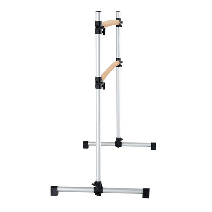 Portable Ballet Barre, Double Beechwood, Height Adjustable